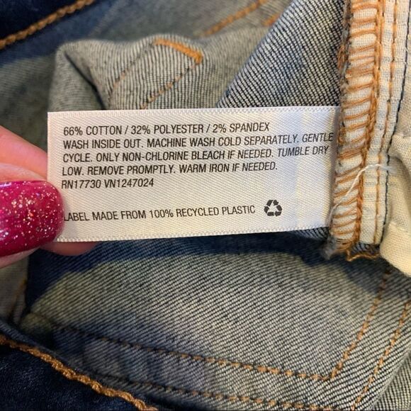 Wild Fable High Rise Skinny Distressed Jeans - Picture 9 of 9